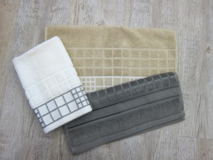 Embossed Jacquard Towel with Border